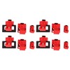 12 Pcs Single Pole Breaker Lock Out Device Nylon Breaker