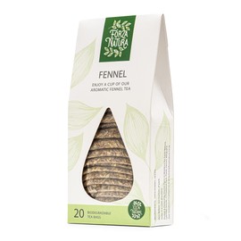 Fennel - Herbal Tea Bags - 100% Natural - 20 Bio Bags