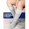 Shihanee 5 Pairs Seamless Sensitivity Socks for Adult over The