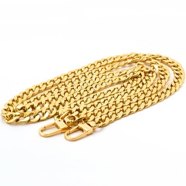 SEAVILIA Purse Chain Straps Gold Hardware Purse Straps Replacement Crossbody Replacement Straps for Handbags 47''