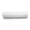 Soleil d'ocre Flannel Protects Bolster, Cotton, White, 45 x 140