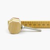 Bamboo & Resin Mixed Media Knob, Pull, Handle, for Cupboards,