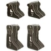 Portable 2 Pack Boots Storage,Short Boots Storage/Protector Bag, Boots Cover(Black)