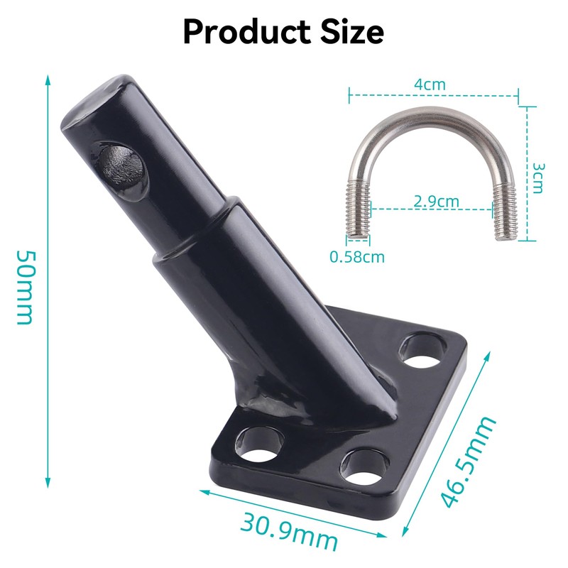 DLENP Bicycle Trailer Coupling Trailer Adapter for Bicycle