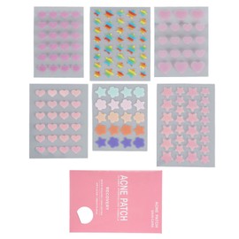 150 Counts Pimple Stickers Secretion Absorption Hydrocolloid Blemishes Patches Colorful Cute Spots Cover Patch for Covering Zits