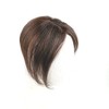 100% Real Topper Middle Side Part Human Hair, 11 Inches