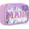 Embroidered Letter Unisex Waterproof Stowable Large Capacity Customized Mahjong Bag