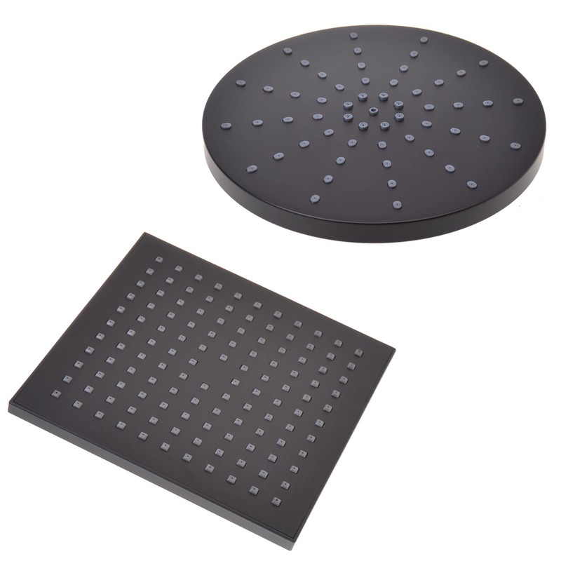 Aqbau Rain shower head rain shower head black (square)