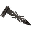 KOTARBAU® Shutter Hinge Wrought Iron with Brackets 300 mm Door