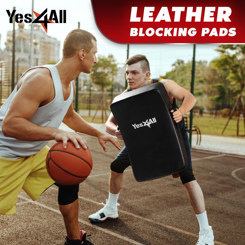 Yes4All Blocking Pad, Solid Rivets & Durable Leather Shield Pad,