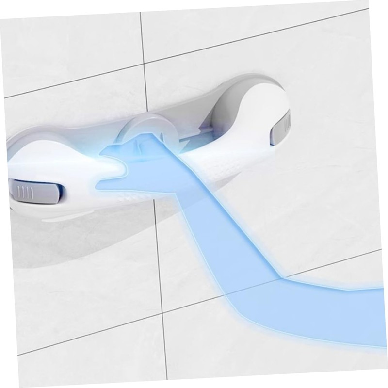 ORFOFE 2pcs Slip Handrails Non-Slip Bathroom Grab Bars Shower Door