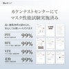 青山通商株式会社 [5個セット] グディナ 快適3D立体 マスク 個包装 グレー ふつうサイズ 30枚入×5個セット