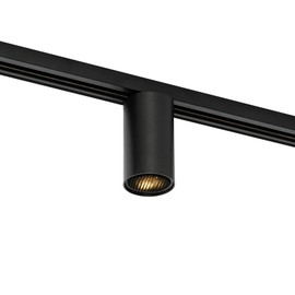 QAZQA - Modern Black Spot I Spotlight I Ceiling Spotlight I Ceiling Spotlight I Spotlight I Lamp I Light for 1-Phase Rail System Complete Set I Spotlight I Ceiling Spotlight I Ceiling Spotlight I Beam