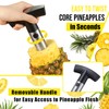 Pineapple Corer and Slicer, Sopito Pineapple Corer Stainless Steel Pineapple