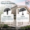 Rain Chains Direct - Square Link Rain Chain - 8.5