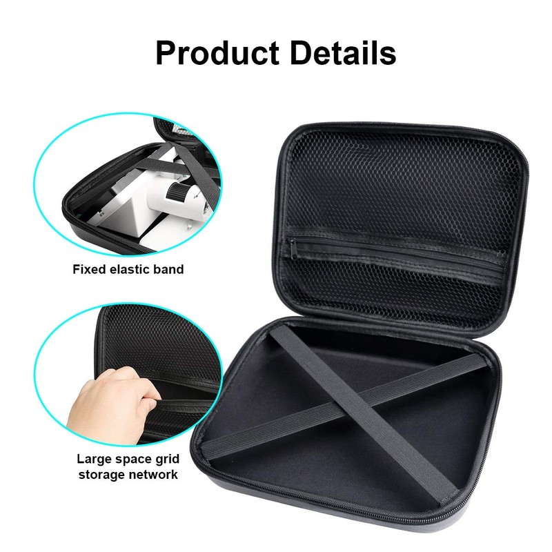 Bysameyee Original LCD Digital Microscope Carrying Case, Ultra Big Size