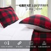 Elegant Comfort 3-Piece Buffalo Lodge-Plaid Comforter Set, Luxurious, Heavyweight, All