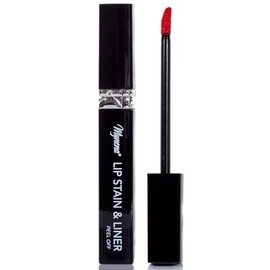Mynena Peel Off Lip Stain & Liner with Hyaluronic Acid & Vitamin E | Tear Lipstick for Long Lasting Natural Matte Color Tattoo | Stay-On Tint for All-Day Wear | Noa