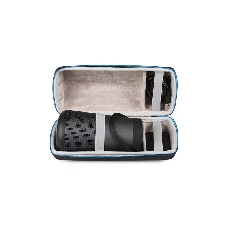 Estuchelandia Estuche Rigido Y Funda Silicon Para Bose Revolve Plus