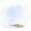 Focket Fishing Net, 4Pcs Copper Spring Net with Luminous Beads