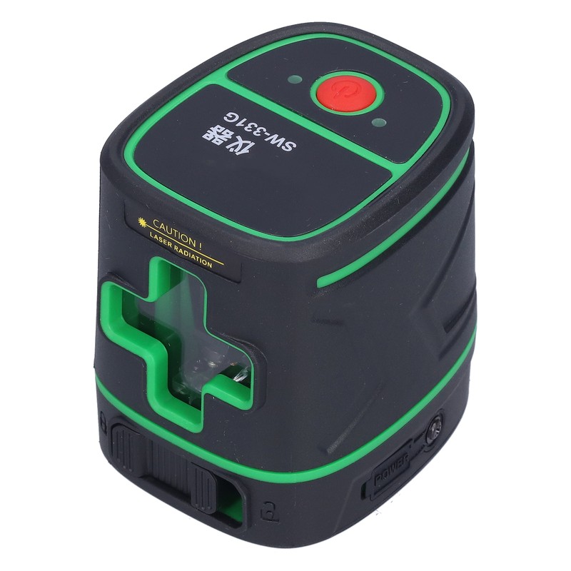 SW‑331G Cross Laser Meter Horizontal Vertical Green Beam Leveling Tool