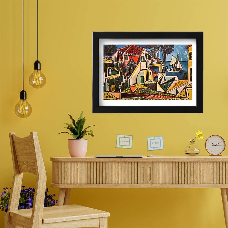 Spiffing Prints Pablo Picasso - Mediterranean Landscape - Artwork -