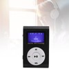 MP3 Player Portable Music Player Clip On Back LCD Display