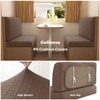 Gollense RV Dinette Cushion Covers, Stretch Jacquard Camper Bench Seat