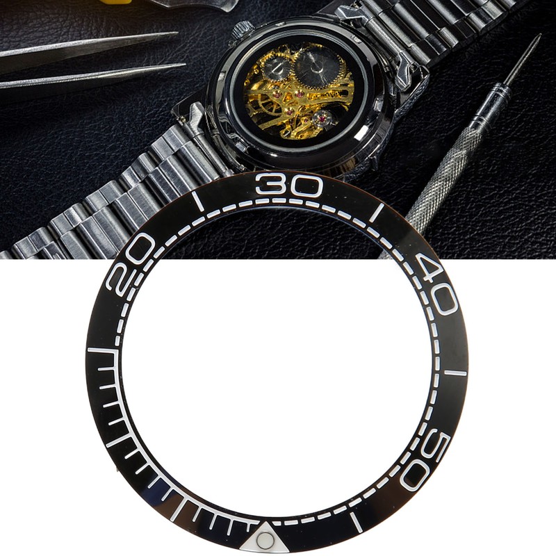 Professional Watch Bezel Insert 38mm Ceramic Watch Bezel Ring Repair