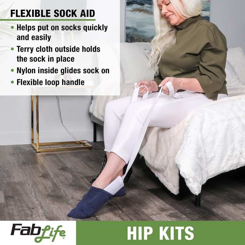 FabLife Hip Kit Daily Living Aids for Mobility, Hip Replacement