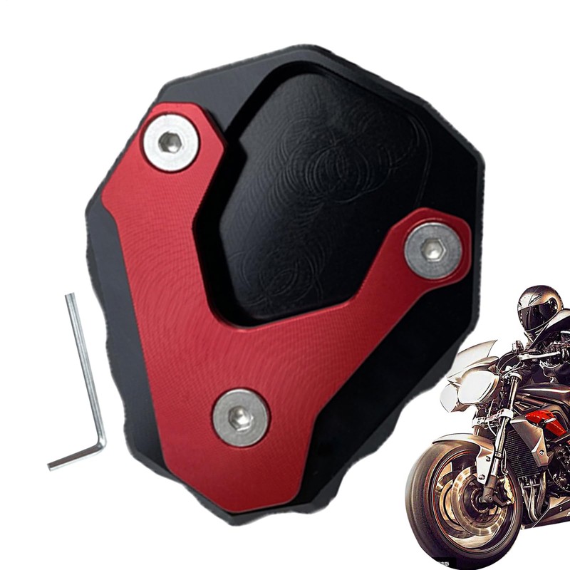 Motorcycle Kickstand Shoe | Motorcycle Parts,Anti-Slip Bracket Stand Side Support