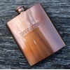 W&P MAS-FLASK Copper Pocket Hip Flask, Leakproof, Stainless Steel, Travel