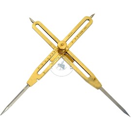 Artist Proportional Scale Divider Drawing Tool Professional 9” Long Solid brass with Heavy Duty Steel Point