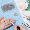 UNICRAFTALE 300Pcs Fish Hook Earring Hooks Findings 316 Surgical Stainless