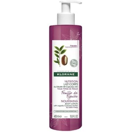 Klorane Fig Leaf Body Lotion with Organic Cupuacu Butter, Daily Moisturizing Emollient for All Skin Types, Non-Greasy, Pump, 13.5 oz.