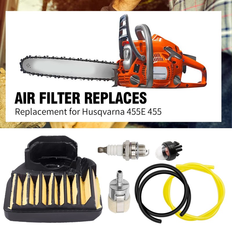 Replacement for Husqvarna 455 Air Filter 537255701 Fuel Line Filter
