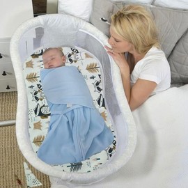 Bettlaken Spannbettlaken für Babybett 2 Pack,Matratzenschoner für Laufgitter, Moseskorb Stubenwagen Baby Spannbetttuch Bezug