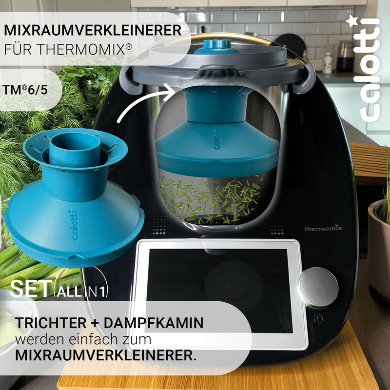 Calotti® Multitools for Thermomix TM6 and TM5 - Funnel, Mixing