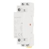 sourcing map AC Contactor 25A 2 Pole 1NO 1NC 24V