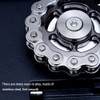 Fidget Chain Spinner, Fidget Cube Gears Linkage Bike Chain Novelty