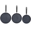 plplaaoo Crepe Pan,Non Stick Frying Pan Skillet,Uniform Heating Aluminum Egg