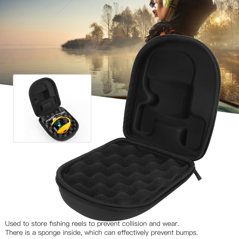 Baitcasting Reel Case Cover AntiCollision Baitcast Reel Storage Bag for