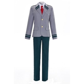 FORLADY Boku No Hero Academia Cosplay Costume Man and Women Student School Uniform Male XS
