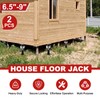 Screw Jacks Home Leveling, 6.5-9" House Floor Jacks, 22,046LBS