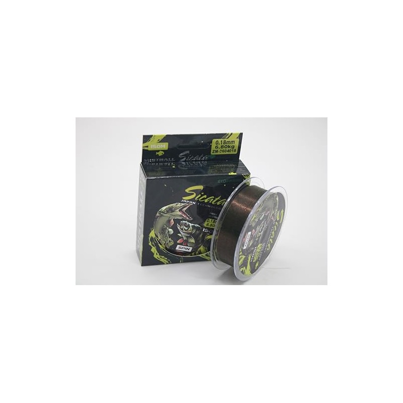 Fishing Line 3D SICATA Spin 0.18-0.30 mm Monofilament Spinning Line