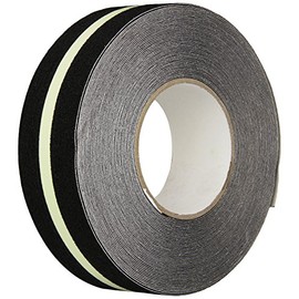Heskins GID2ST Glow in the Dark Stripe Anti Slip Tape, 2" x 60'