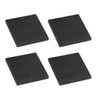 PATIKIL Rubber Solid Anti-Vibration Pads, 4 Pcs 60mm x 6mm