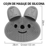 Alfombrilla De Masaje De Silicona Antideslizante Para Baño