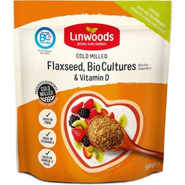 (Pack Of 2) - Flaxseed with Probiotic & Vitamin D | LINWOODS