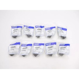 Merit 10 Pack Merit Expanding Rubber Drums For Spiral Bands Red 1 X 2 X 1/4"SK